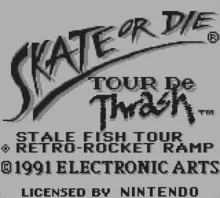 Image n° 1 - screenshots  : Skate or Die - Tour de Thrash